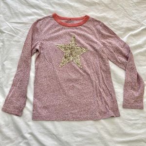 Crewcuts girls star shirt